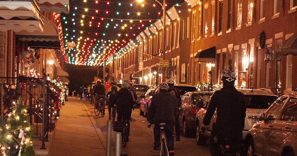 The Bicycle Coalition S Annual Holiday Lights Ride Phillyvoice
