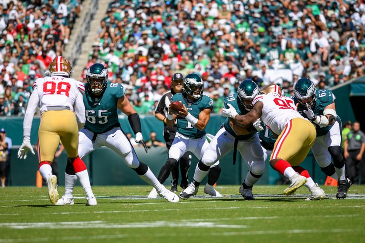 49ers vs Eagles Odds: Eagles open up -2.5 favorites over the Niners –  Philly Sports