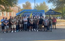 Limited - IBEW Local 98 - Mark Lynch with members at the Navy Yard