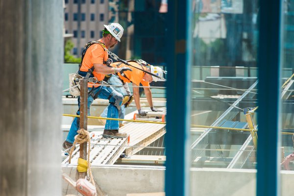 Limited - IBEW worker with hard hat