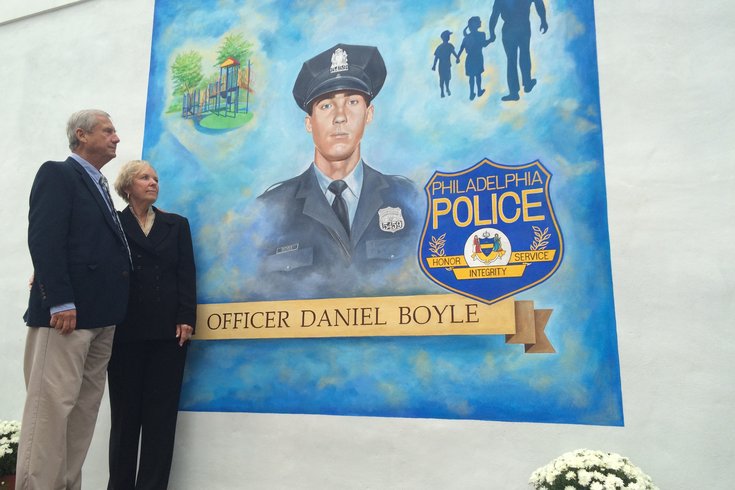Boyle memorial mural