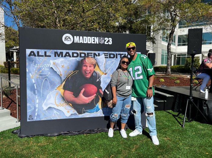 How a Philly artist turned Madden 23's cover into its namesake's