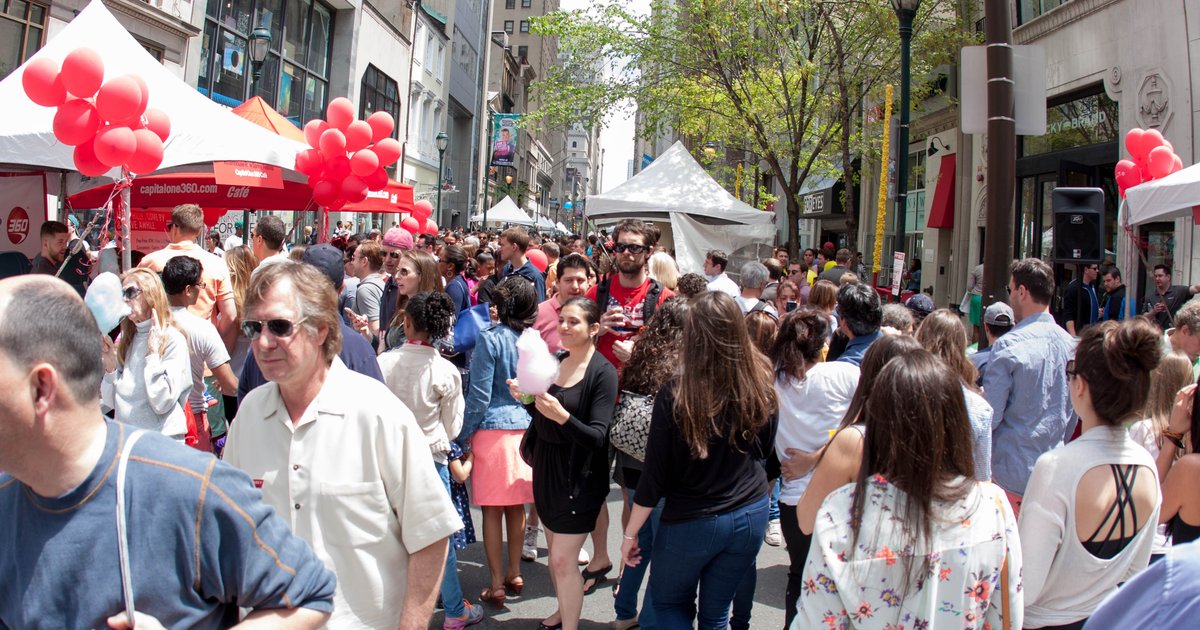Spring Festival fills Rittenhouse with food, drink, shopping PhillyVoice