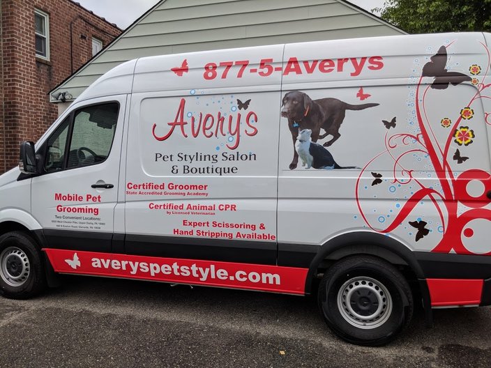 avery's mobile pet grooming