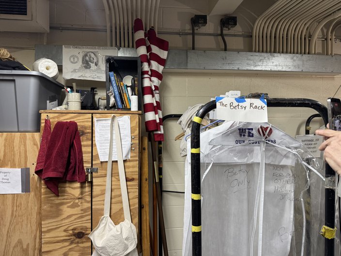 Historic Philadelphia betsy rack