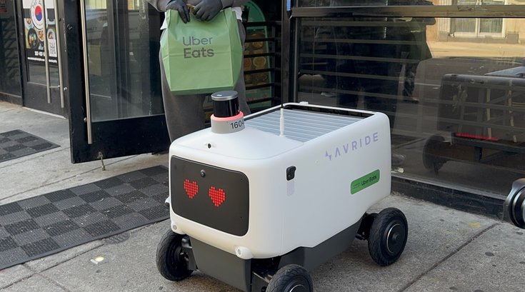Uber Eats robot