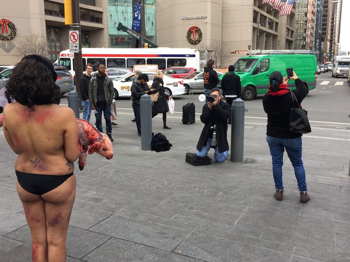 Protesters in body paint to visit Philadelphia City Hall today