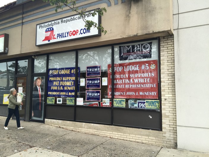 Near his North Philly campaign office, there's no love for Donald Trump ...