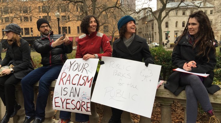 Rittenhouse Square sit-in