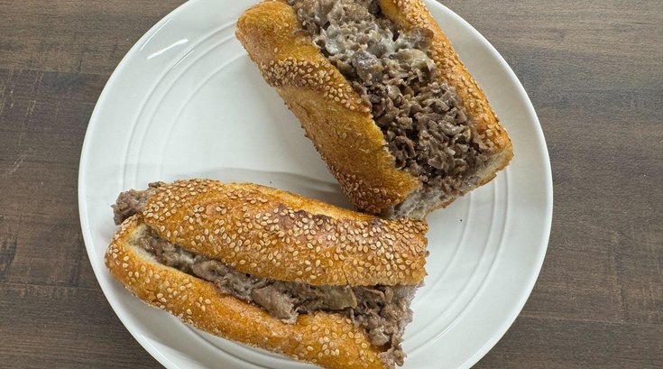 Angelo's cheesesteak