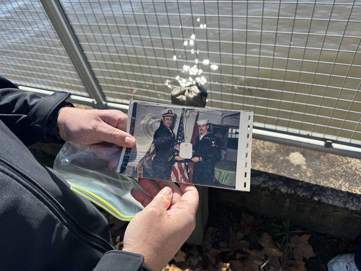 Mike Davis navy parade