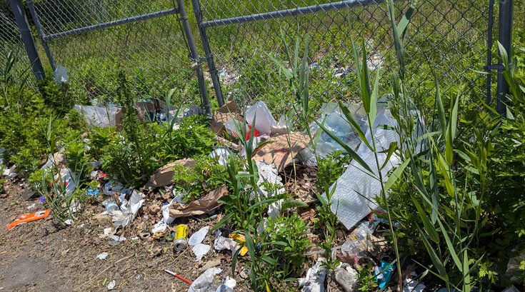 Illegal dumping philly