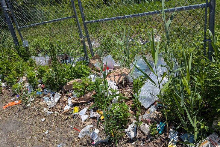 Illegal dumping philly