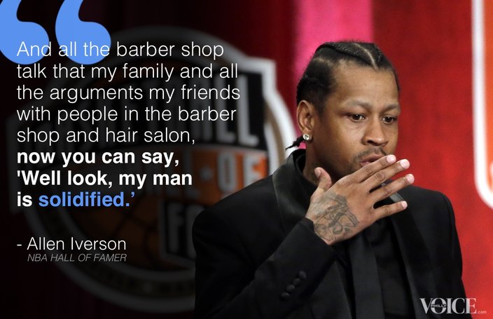 ‘Solidified’: Allen Iverson’ gives emotional 30-minute Hall of Fame