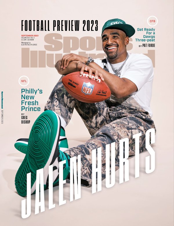 JALEN HURTS South Jersey Magazine September 2021 Philadelphia