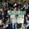 Jalen Hurts rally