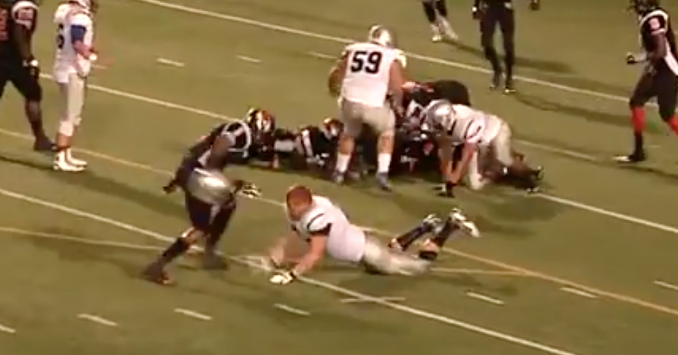 Video Jersey high school player rips off helmet, hits opponent with it