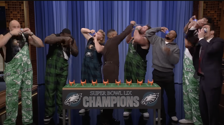 Jimmy Fallon Barkley Hurts Eagles