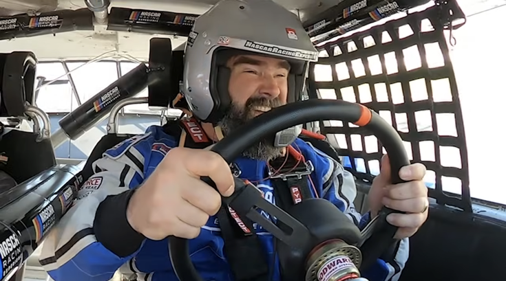 Jason Kelce NASCAR