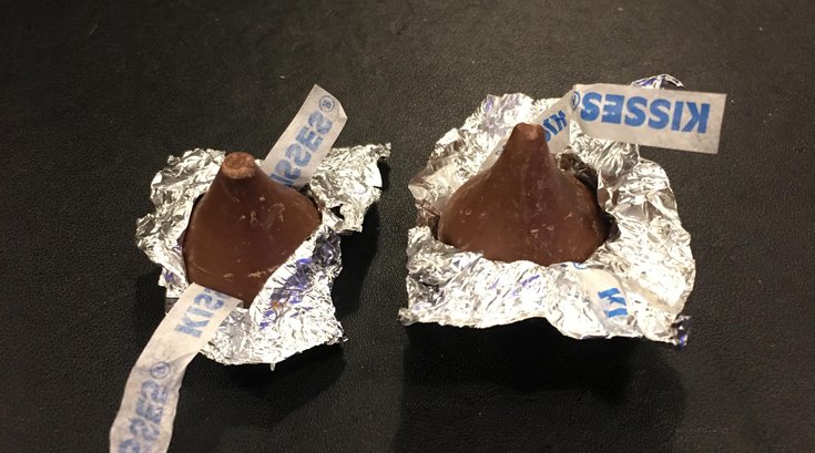 Hershey kisses