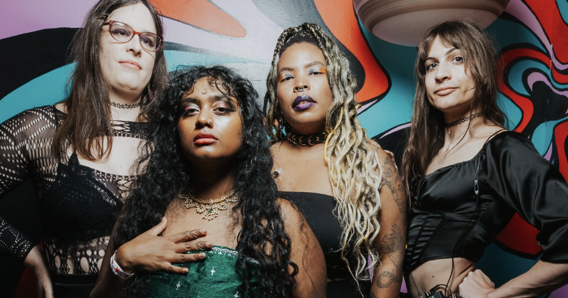 KulfiGirls push the boundaries by mixing Indian classical instrument into punk rock sounds KulfiGirls push the boundaries by mixing Indian classical instrument into punk rock sounds
