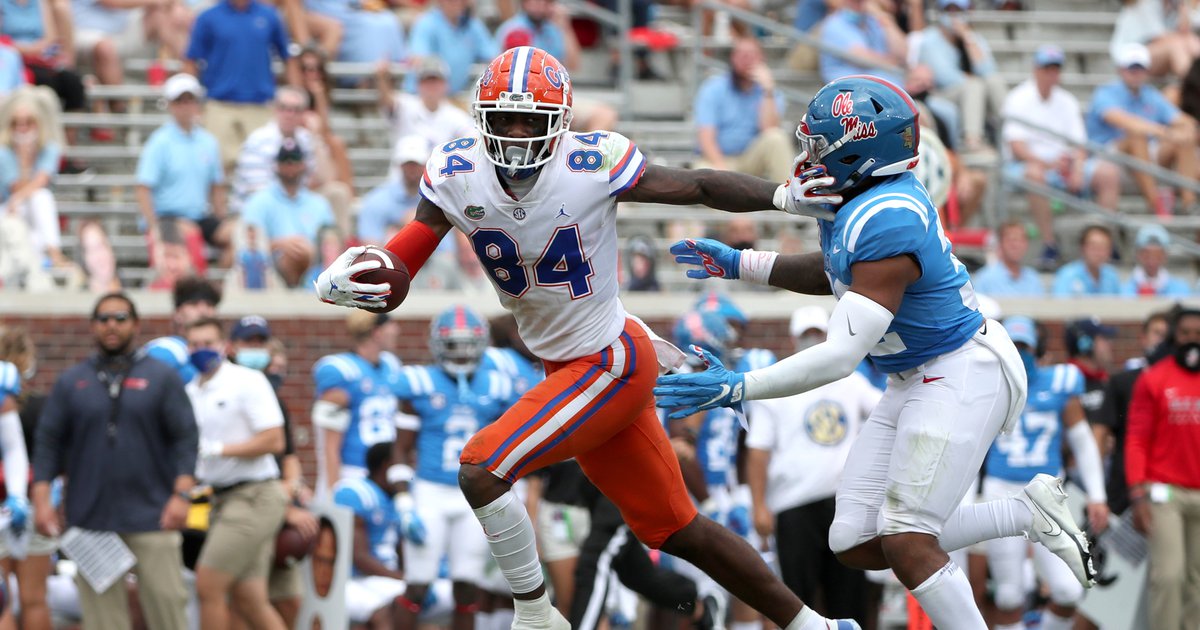 Wood grad Kyle Pitts tearing it up with Gators, climbing up NFL