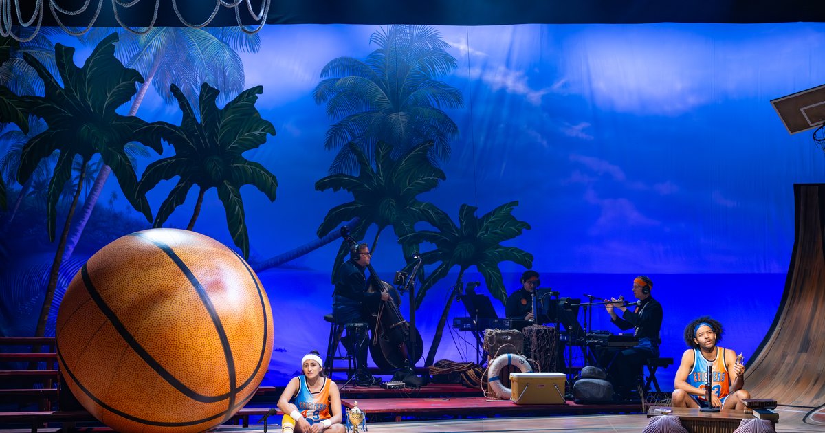 'Small Ball,' the musical produced by 76ers exec Daryl Morey, mixes basketball with 'Gulliver's Travels'