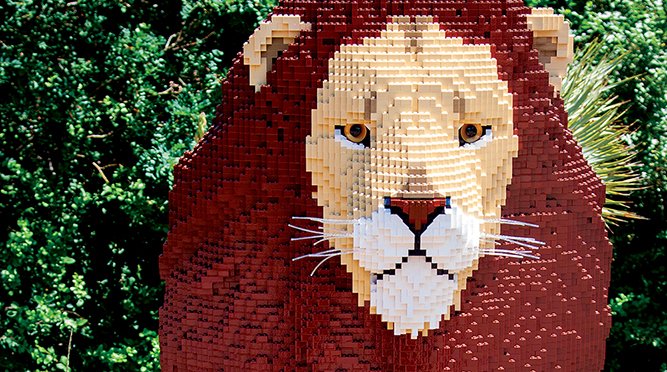 Philadelphia Zoo Lego animals