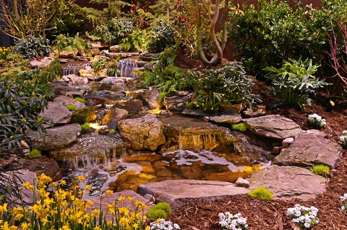Philly Home + Garden Show water feature