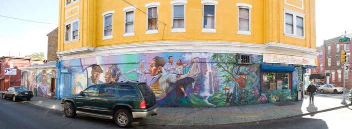 Maria's Grocery mural