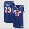 LeBron Sixers jersey
