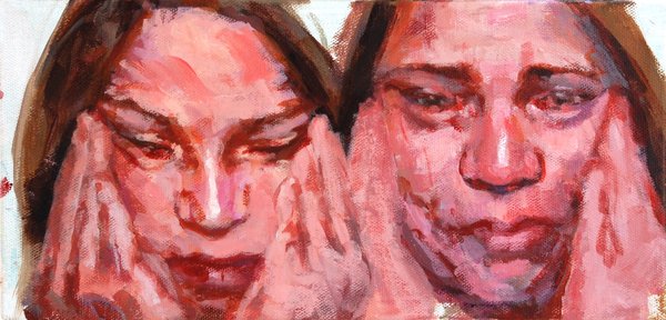 From “self-conscious portraits” by Linda Pompeo