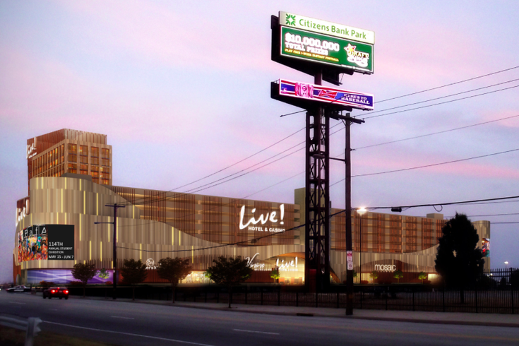 live hotel and casino philadelphia construction