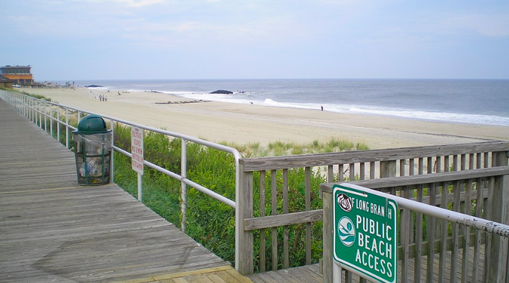 Long Branch beach
