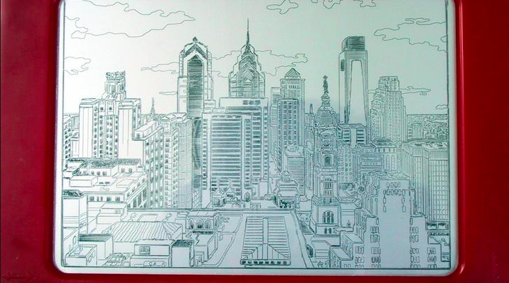 Philly Etch a Sketch