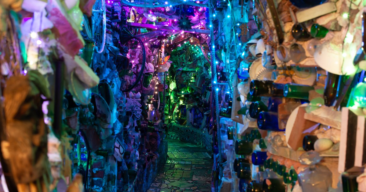 See Philadelphia’s Magic Gardens glow during special after-dark hours this winter