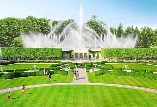 Longwood Gardens Main Garden Fountain Transforms In Time Lapse