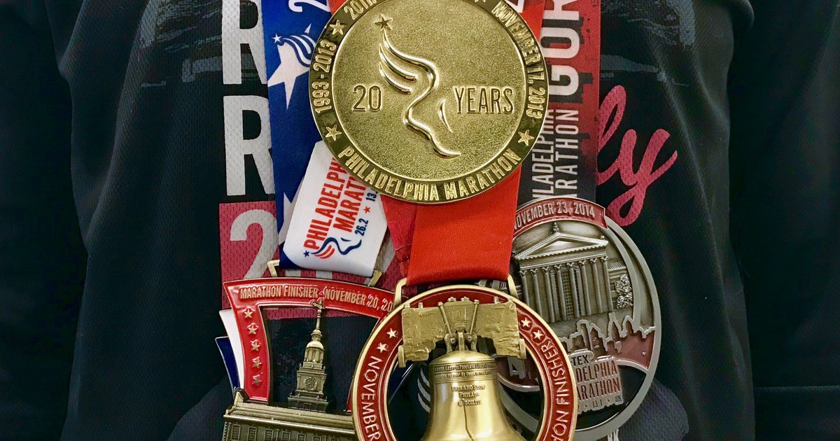 To Philadelphia marathoners, medals a 'badge of honor' PhillyVoice