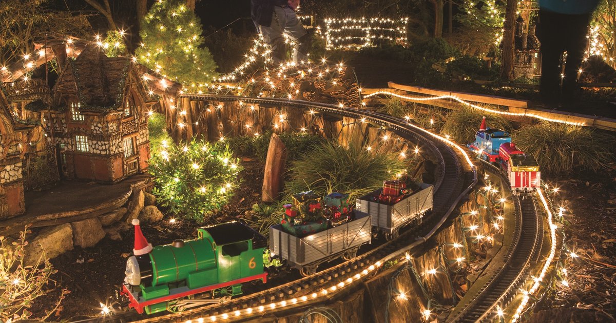 Morris Arboretum Holiday Garden Railway 2017 | PhillyVoice