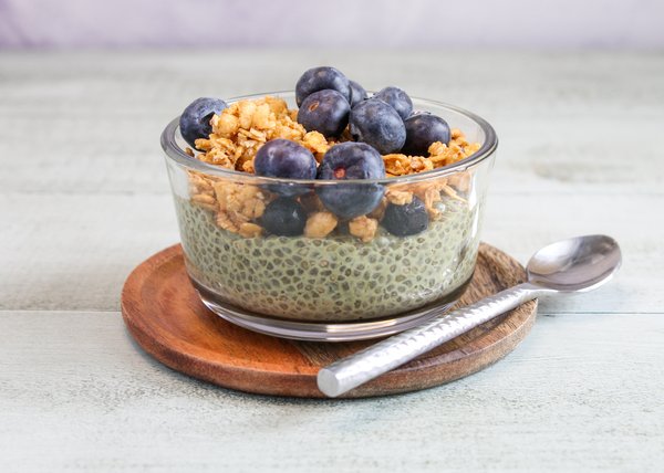 Limited - IBX Recipe - Matcha Blueberry Pudding