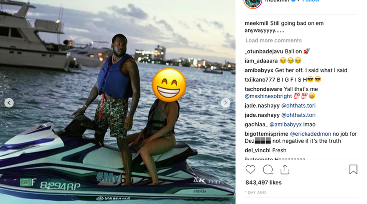 Meek Mill Insta One