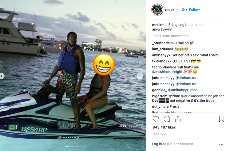 Meek Mill is in love and it's serious (Photos)