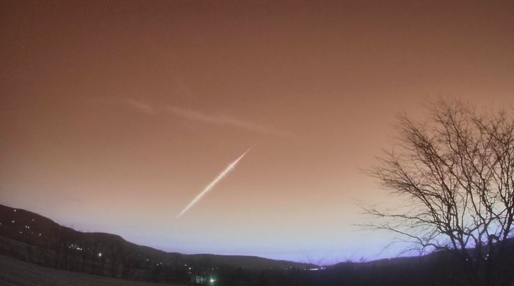Meteor Fireball Pennsylvania