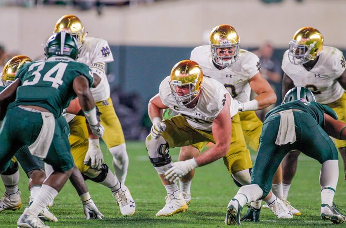 NFL DRAFT 2018: Notre Dame Football's Mike McGlinchey Drafted By