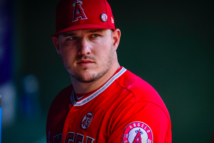 mike trout philadelphia eagles