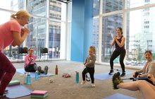 Family Fitness at IBX LIVE