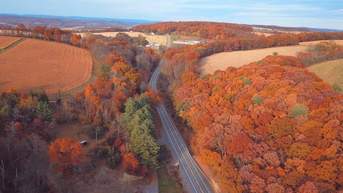 Limited - Montour County looking North