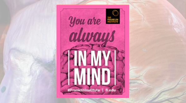 The Franklin Institute nerdy valentine's day card