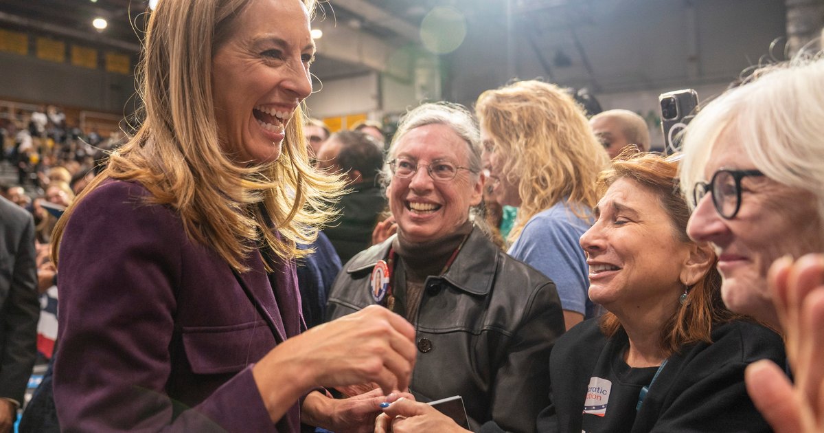 Democrat Mikie Sherrill, a former Navy pilot, wins N.J. governor's race
