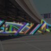 Neon mural 676